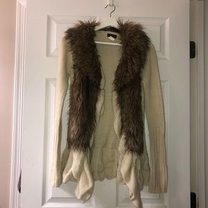 Fur detail Venus Sweater